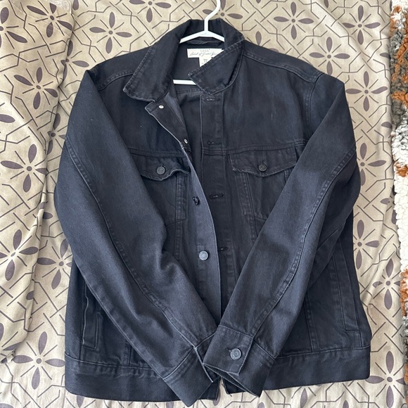 Black Denim Jacket - Picture 2 of 3